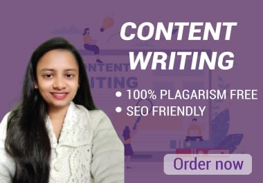 Get 2000 Words of Engaging,  Original & SEO-Friendly Content Writing