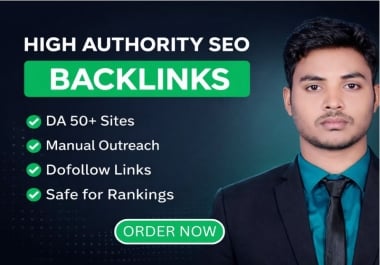 100 high quality SEO backlinks link building for your website