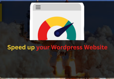 I will do WordPress speed optimization,  GTmetrix & Google PageSpeed