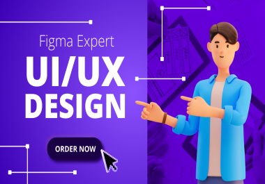 I will create contemporary UI UX for websites or mobile applications using Figma