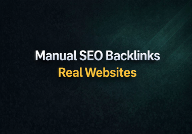 50 Manual SEO Backlinks From Real Websites