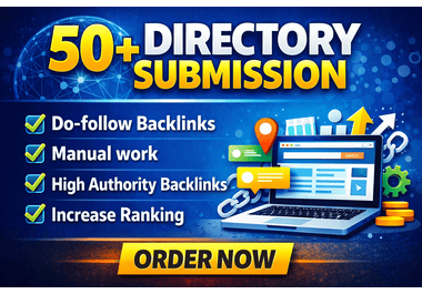 Create Manually 50+ Do Follow Directory Submission Backlinks