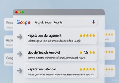 Remove Negative Links and Unwanted Content From Google Reputation Management