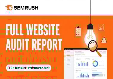 Professional Website SEO Audit for On-Page and Technical Optimization