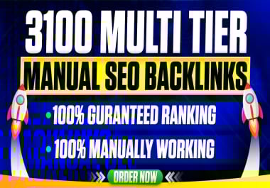 SUPER POWER Multi 3 Tiered SEO Backlinks for Top Google Rankings