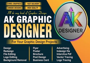 Professional Modern Creative Unique Graphic Designing