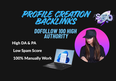 Get 250 High-Quality Profile Creation Backlinks for SEO Boost