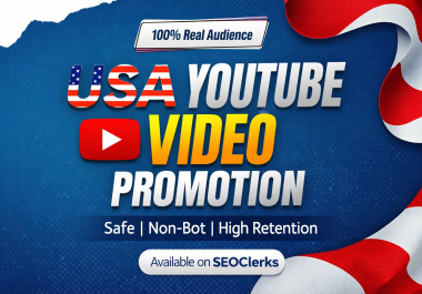 Get REAL USA View - 100 Organic YouTube Growth FAST & Safe