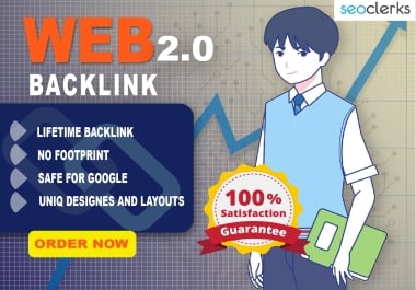 I will make 110+ high quality white hat web 2.0 backlinks without Footprint and Increase Your websit