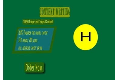 High Quality,  SEO Friendly,  700 Fresh Words Different type of original Article