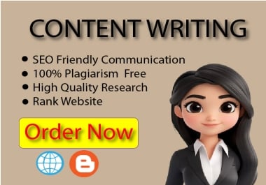 I Will Provide 100 Unique And Professional SEO Content.