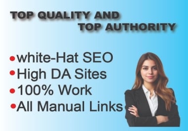 I Will get you 100+ high quality SEO backlink service