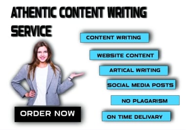 I Will be your professional seo content writer 1000+ seo optimized words
