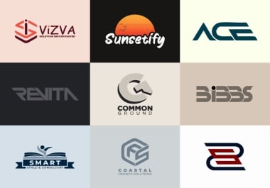 I will design a professional modern and unique logo for your brand