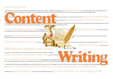 Professional content writer for unique blogs and SEO articles