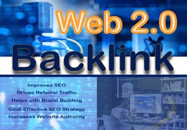 I will do 100 safe web 2.0 link building for websites