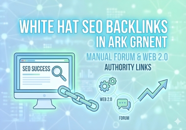 I will do complete white hat SEO backlinks with web 2.0 and authority links