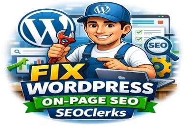 I will wordpress on page SEO service and rank your website