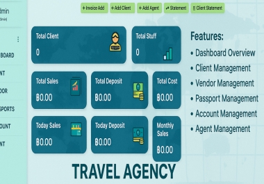 Travel Agency Management Software