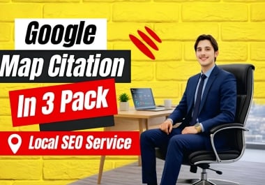 I Will Manually create 15,800 Google Maps citations for GMB local SEO any country