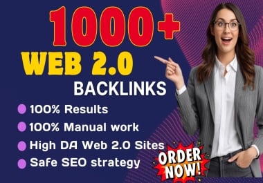Build High Authority 250 Web 2.0 to Boost SEO Ranking & Organic Traffic