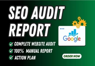 I will Provide a SEO Website Audit with Proper Action Plan