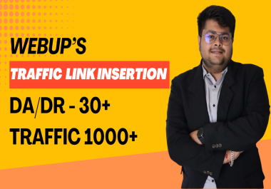 3 Traffic Niche Edits on Aged Authority Pages 1K+ Traffic,  DA/DR 30+