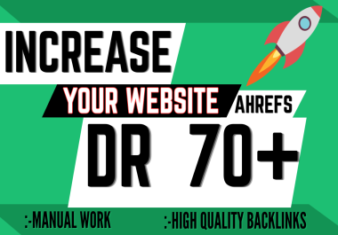 Achieve DR 70+ with High-Quality Manual Link Building