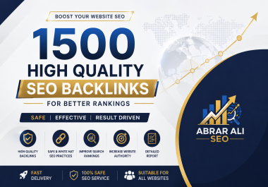 Build 1500 Powerful Backlinks to Rank Higher on Google