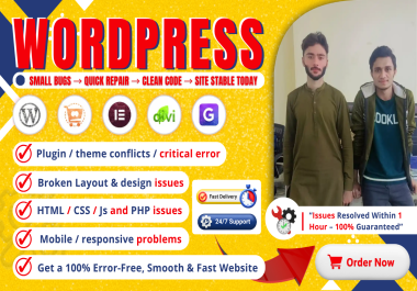 I will create a modern,  responsive WordPress website for business or personal brand.