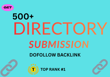 create high-authority directory backlinks from DA 50- 90 websites- no bots or spam
