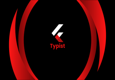 I will do typing,  data entry for you.