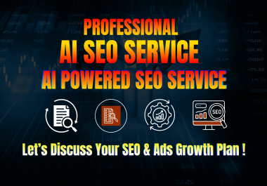 Professional SEO Services Technical SEO On Page SEO AI SEO Backlinking Service