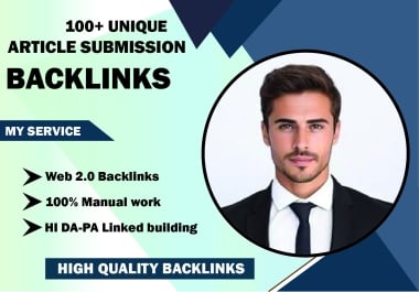 Article Submission & Backlinks