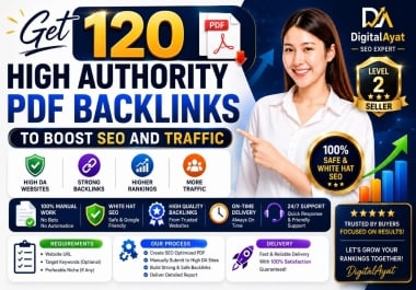 Get 120 High Authority Portable Document Format Backlink to Boost SEO and Traffic