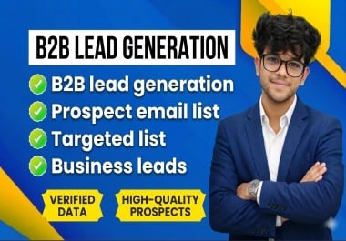 I Well Do targeted b2b lead generation,  lead prospecting and list building