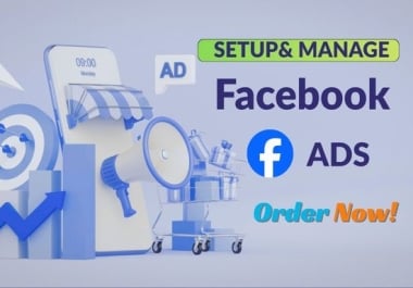 I will set up your Facebook ad and Instagram ad for you.