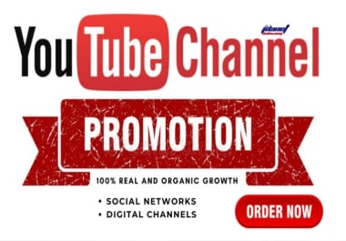 YouTube Account Growth and Promotion High quality 200