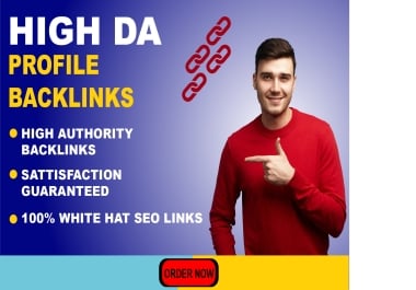 I will build manual profile backlinks for your website