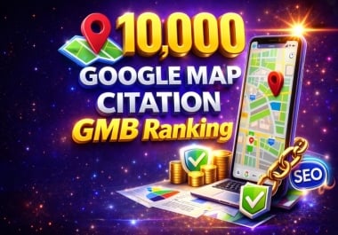 Boost GMB and rank first in local search google maps citations