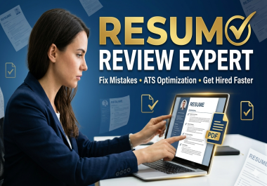 I will review your resume and give expert feedback to improve it
