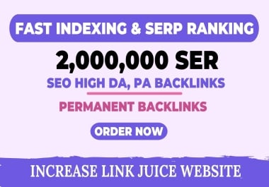 I will create diversified backlinks for SEO indexing and link building