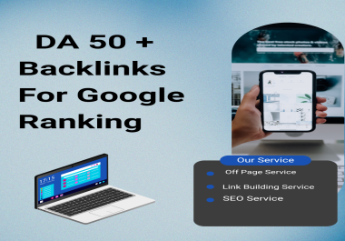 200 High DA backlinks for Google Ranking