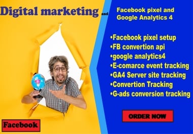 Meta pixel,  Conversion API and E-commerce event tracking for website