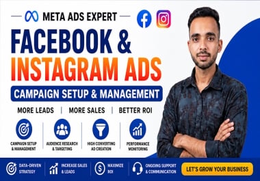 I will setup profitable Meta ads campaign for business