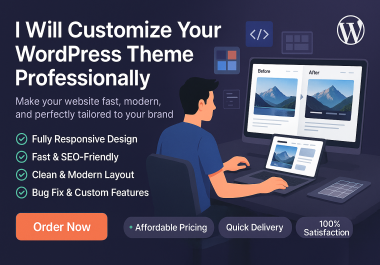 Customize your WordPress theme to match your brand