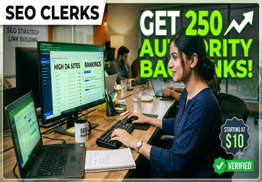 SEO Tiered Backlink Package - 250 Authority Backlinks for Better Rankings