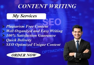 I will write 2x500 words high quality SEO article & web content for websites
