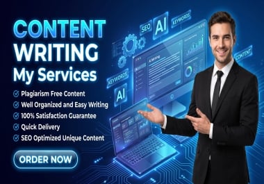 I will write 2x500 words high quality SEO article & web content for websites