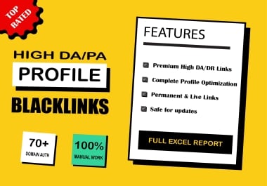 Boost Your Ranking with 50 Top-Tier Manual Profile Backlinks